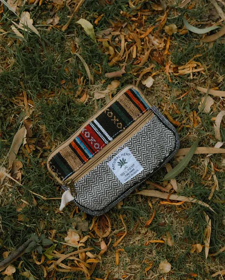 HEMP WALLET 033 BLACK