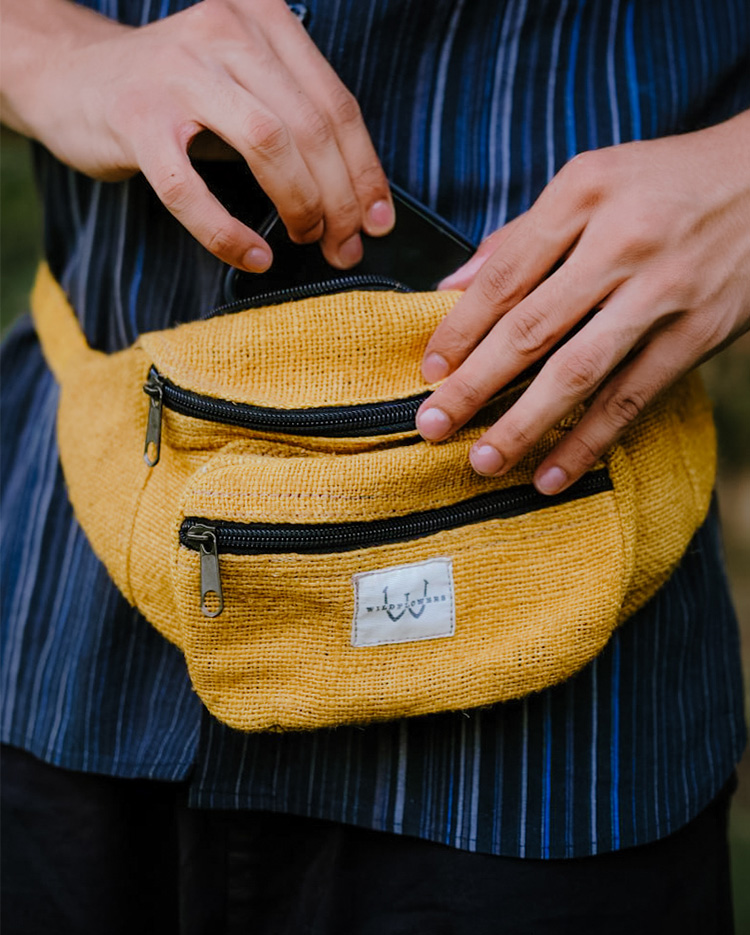 WAIST BAG YELLOW YELLOW