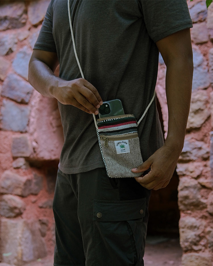 HEMP WALLET 092 BLACK