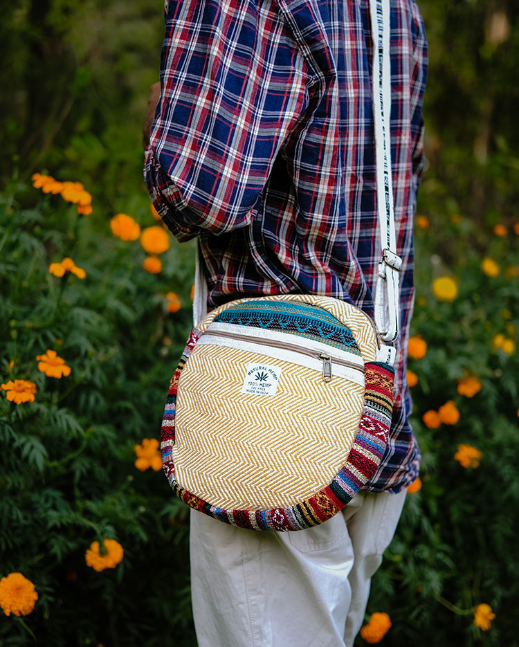 ROUND BAG HH 09 BLUE