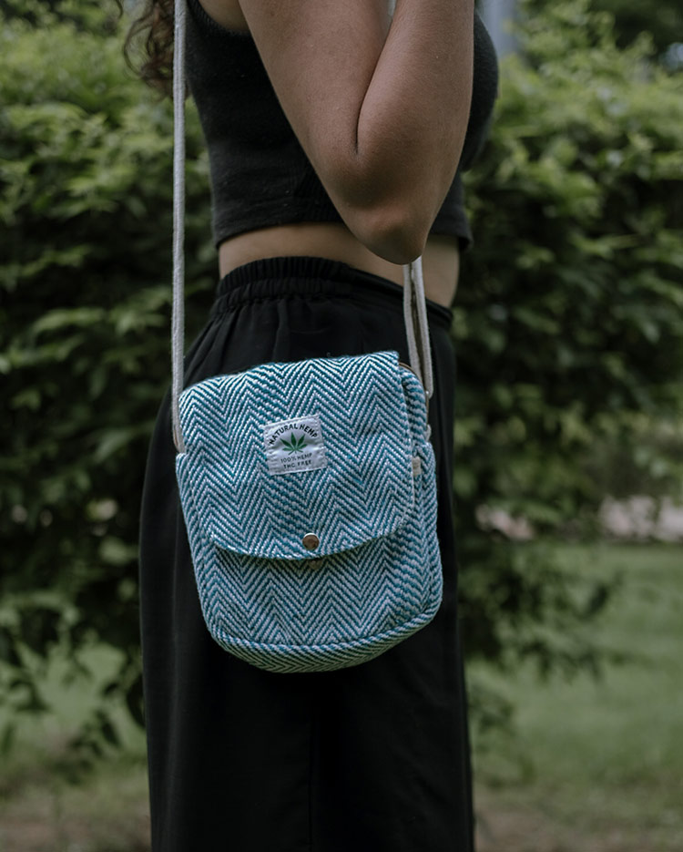 SIDE BAG HH 073 blue