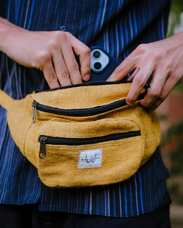 WAIST BAG YELLOW YELLOW