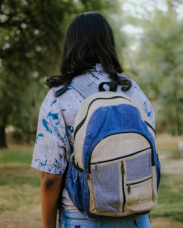 TRINITY BACK PACK blue