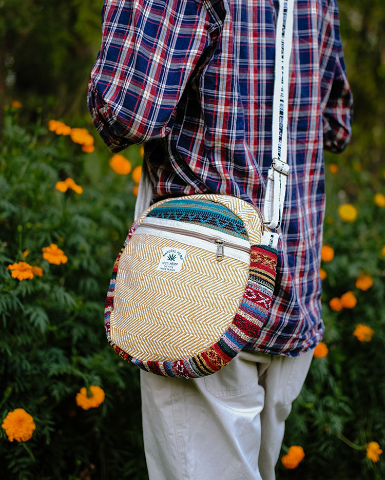 ROUND BAG HH 09 BLUE