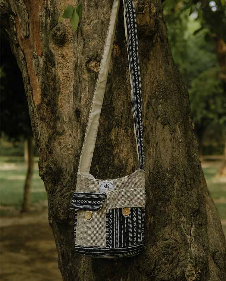 SIDE BAG HH 044 blue