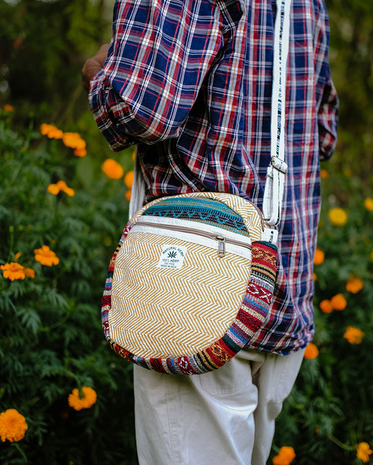 ROUND BAG HH 09 BLUE